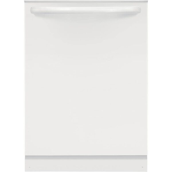 24 in. White Top Control Built-In Tall Tub Dishwasher