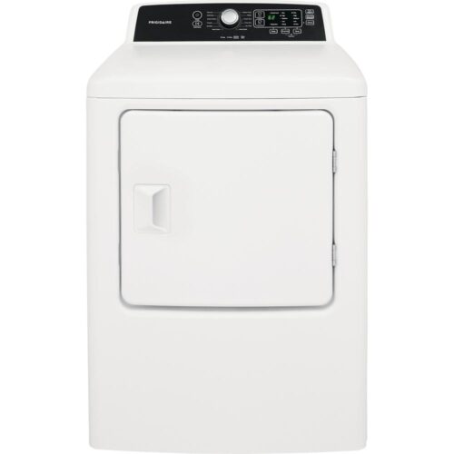 6.7 cu. ft. White Free Standing Gas Dryer