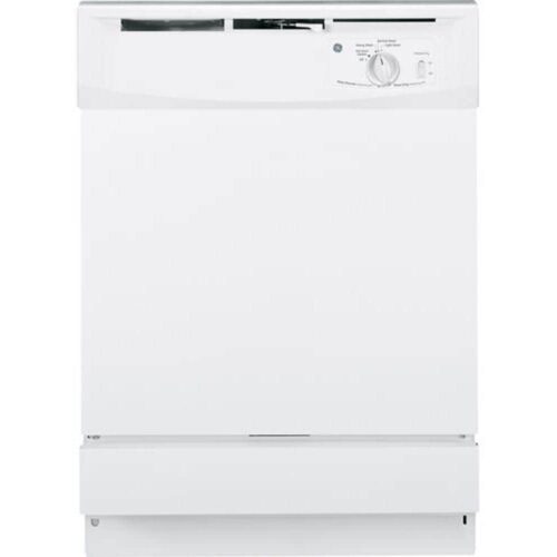 Front Control Dishwasher in White