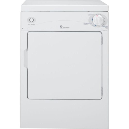 3.6 cu. ft. 120-Volt White Stackable Electric Vented Portable Compact Dryer