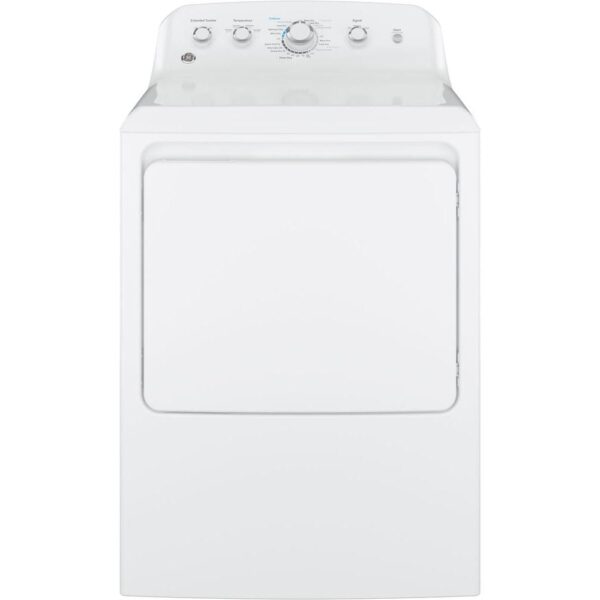 6.2 cu. ft. 120 Volt White Gas Vented Dryer