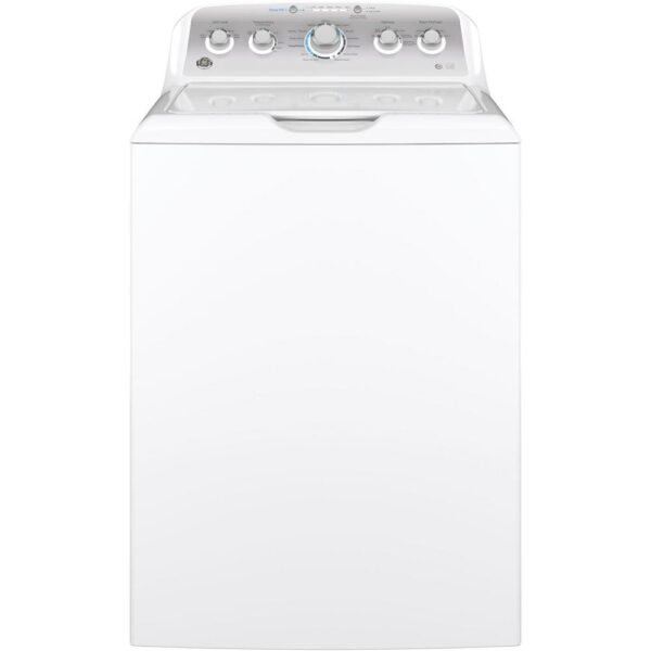 4.6 cu. ft. High-Efficiency White Top Load Washing Machine with Stainless Steel Basket