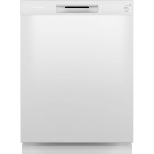 24 in. in White Front Control Built-In Tall Tub Dishwasher 120-volt