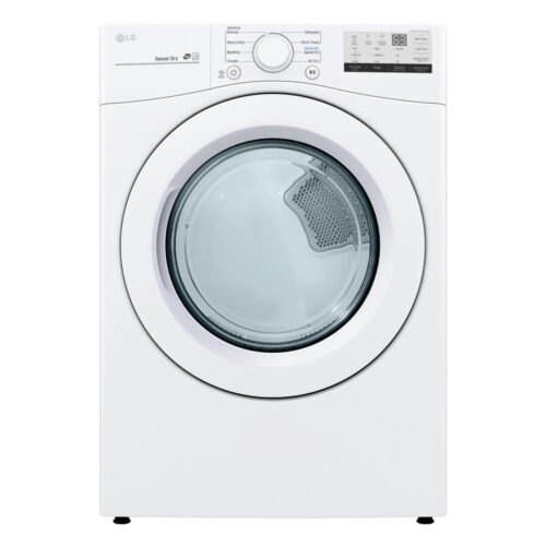 7.4 cu. ft. Smart White Electric Vented Dryer with Sensor Dry