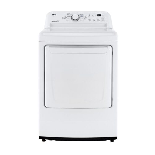 7.3 cu. ft. White Electric Top Load Dryer with Sensor Dry