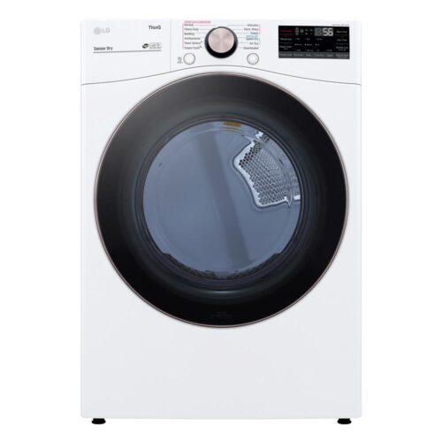 7.4 cu. ft. White Ultra Large Capacity Electric Dryer with Sensor Dry