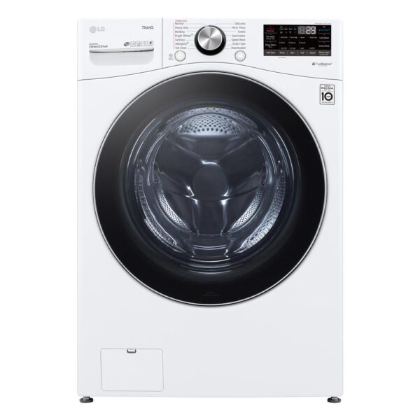 27 in. 5 cu. ft. White Ultra Large Capacity Front Load Washing Machine with TurboWash360