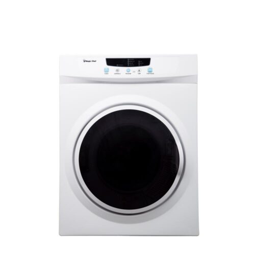 Compact 3.5 cu. ft. Electric Dryer in White