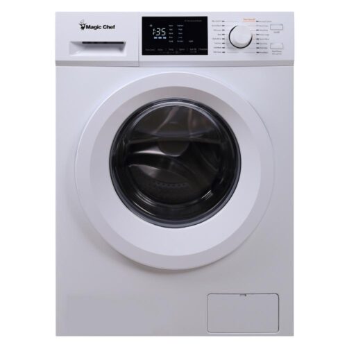 24 in. 2.7 cu. ft. Front Load Compact Washer in White