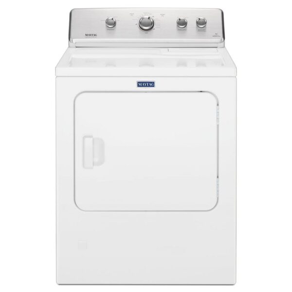 7.0 cu. ft. 240-Volt White Electric Vented Dryer with Wrinkle Control