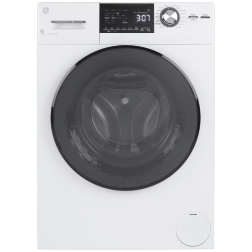 2.4 cu. ft. White High-Efficiency 120-Volt Ventless Electric All-in-One Washer Dryer Combo