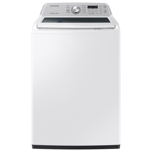 4.4 cu. ft. Capacity White Top Load Washer Agitator with ActiveWave