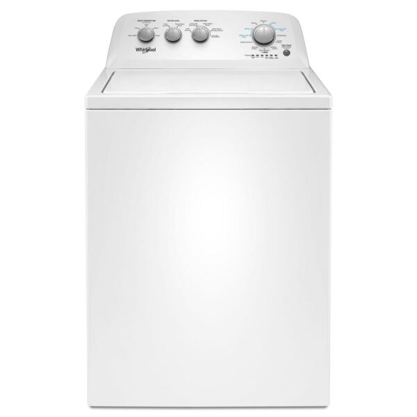 3.9 cu. ft. High-Efficiency White Top Load Washing Machine with Soaking Cycles